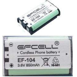 Efcell EF-104 3.6 V-850Ma Panasonic Telsiz Telefon Pili
