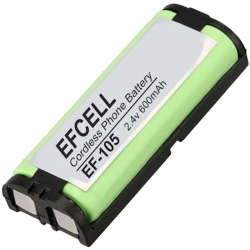 Efcell ef-105 2.4 volt 600 mah telsiz telefon pili mp105 * (hhr-p105)