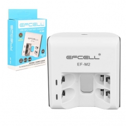 Efcell M2 AA/AAA 2'Li Pil Şarj Cihazı