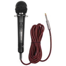 El mikrofonu kablolu 5mt dinamik professional metal plx dm-888