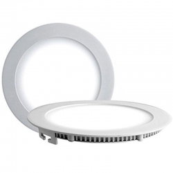 Elektromer 240/50hz 9 watt 145-130 mm 4 beyaz yuvarlak led spot panel