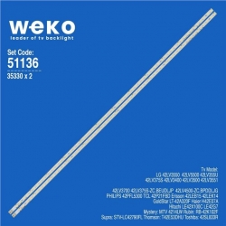 Erisson 42LEK14 42' 2 Adet Tv Led Bar