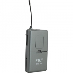 Etc-100 yedek yaka telsiz mikrofon [frekansini sormadan sipariş yazmayin]