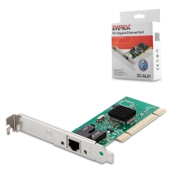 Ethernet karti pci 10/100/1000 gigabit everest zc-gl01