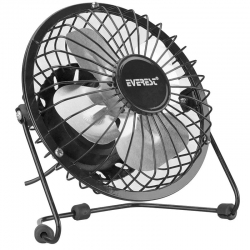 Everest efn-482 masaüstü metal siyah usb fan