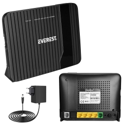Everest sg-v400 kablosuz modem router 4 port 300 mbps adsl2 + vdsl2