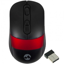 Everest sm-18 2.4 ghz usb kablosuz optik mouse (gri*siyah*kirmizi)
