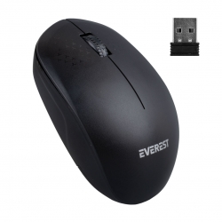 Everest smw-88 usb 2.4ghz siyah 1200 dpi kablosuz mouse