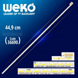 Everlight lbm400m1803-ca-3(hf)(0)(r) zqx0600-ab 54 ledli 44,9 cm