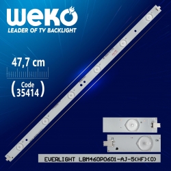 Everlight lbm460p0601-aj-5(hf)(0) - 76m8h(p40) - 46ad00(72)-078 - 47.7 cm 6 ledli - (wk-491)