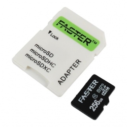 Faster 256 GB UHS-I U1 Sınıf 10 Micro SDHC Hafıza Kartı