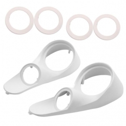 For-X XYP-POD2 3.5' - 3.8' - 4' Tweeter Montaj Yuvası 1 Çift (Plastik)