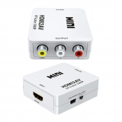 Fully g-537o hdmi to rca mini model 1920x1080 plastik kasa çevirici konvertör