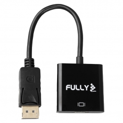 Fully g-539ca display port erkek to hdmi dişi 10 cm çevirici kablo