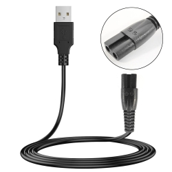 G-53512 güç power tıraş kablosu usb 1 metre siyah no 12