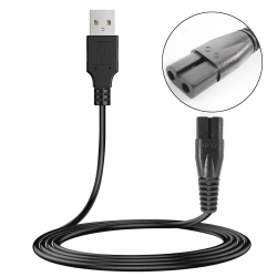 G-5353 güç power tıraş kablosu usb 1 metre siyah no 3