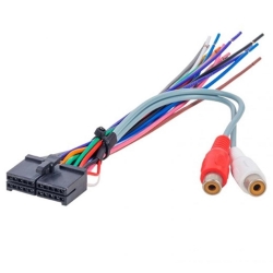 G-545 oto teyp iso soketi 2 rca