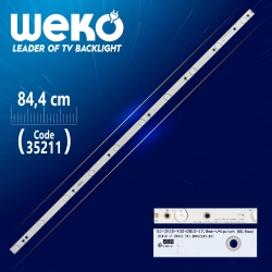 Gj-2k15-430-d510-17.8mm-v4(pitch 88.5mm) - 84.4 cm 10 ledli - (wk-254)