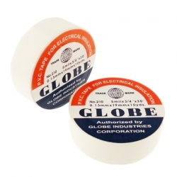 Globe 0.13mmx19 mm beyaz izole bant (10lu paket)