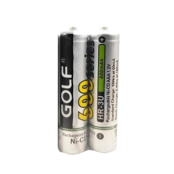 Golf hr-3u şarjlı pil aaa ince kalem 600 mah 600 serises ni-cd 2li paket