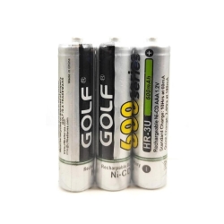Golf hr-3u şarjlı pil aaa ince kalem 600 mah 600 serises ni-cd 3lü paket