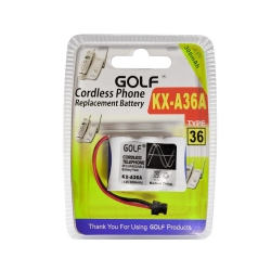 Golf kx-a36a şarjlı telsiz telefon pili 3.6 volt 300 mah ni-cd