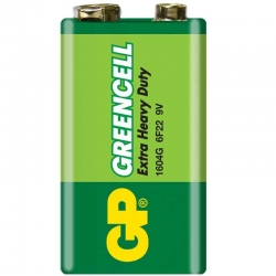 Gp 1604g-b greencell 9 volt pil (10lu paket)