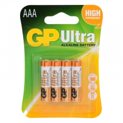 Gp 24au-2u4 alkalin aaa ince kalem pil (4lü paket fiyati)