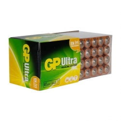 GP 24AU R03 Ultra Alkalin İnce Kalem AAA 40‘Lı Paket