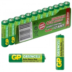 Gp 24g-greencell ince kalem pil (12li paket fiyati)(gp 24g-2mtpvs12)