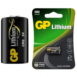 Gp cr2e-2ue1 3 volt lityum fotoğraf makinesi pili