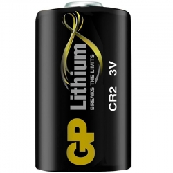Gp cr2e-2ue1 3 volt lityum fotoğraf makinesi pili
