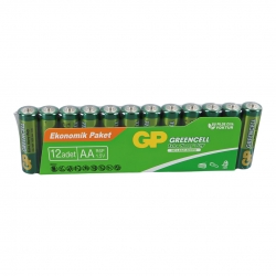 Gp gp 15g-mtpvs12 greencell aa 1.5v kalem pil (12li paket)