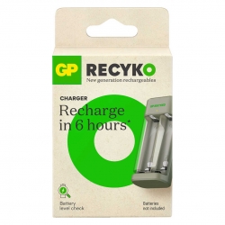 Gp recyko e221 usb 2lü aa - aaa pil şarj cihazi pilsiz (gpacse221004 gpe221r21-2gtlb1)