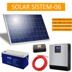 Güneş enerji paneli solar paket 06