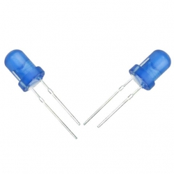 Halmet Mantar Led 4.8Mm Mavi
