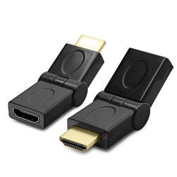 Hdmi erkek dişi ara aparat oynar başlik l tip hadron hdx-1257