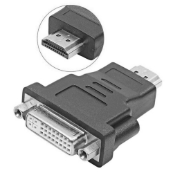 Hdmi erkek dvi dişi 24+5 dönüştürücü kawai