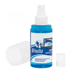 Hello hl-14307 sprey + fiber bez 120ml lcd ekran temizleme seti