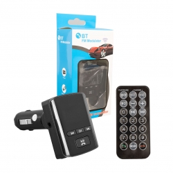 Hello hl-19683 bt-fm modulatör çift usb/sd/mp3 12-24 volt hafizasiz bluetooth fm transmitter