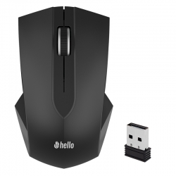 Hello hl-4707 2.4ghz 1200 dpi 3d kablosuz optik mouse