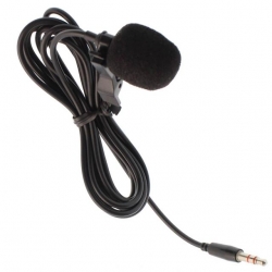 Hello HL-5344 Siyah 3.5 Mm 3 Boğumlu AUX Kablolu Yaka Ve Youtuber Mikrofonu