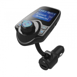 Hello t10 led ekranli usb/aux/sd/bluetooth destekli 2.1 amper fm transmitter