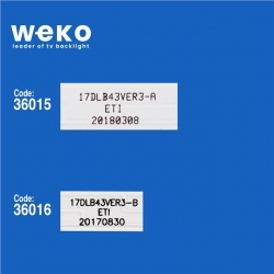 Hi-Level 43UHL910 43'' İnç 4 Adet Tv Led Bar (Seri 3)