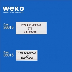 Hi-Level 43UHL910 43' İnç 4 Adet Tv Led Bar (Seri 3)