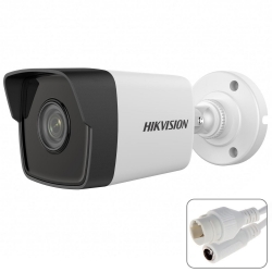 Hikvision ds-2cd1023g0-iuf ir bullet ip kamera 2mp 2.8mm sesli dış mekan
