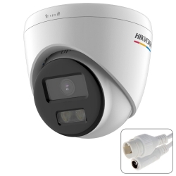 Hikvision ds-2cd1327g0-luf dome ip kamera 2mp 2.8mm renkli gece görüş metal iç mekan