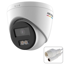 Hikvision ds-2cd1347g0-luf dome ip kamera 4mp 2.8mm renkli gece görüş metal iç mekan
