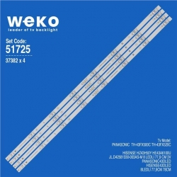 Hisense HE43A6100U 43' 4 Adet Tv Led Bar