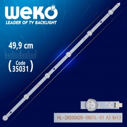 Hl-2a550a28-0601l-01 a3 6*13 - 8d2a-550a-280610 - 49.9 cm 6 ledli - (wk-813)